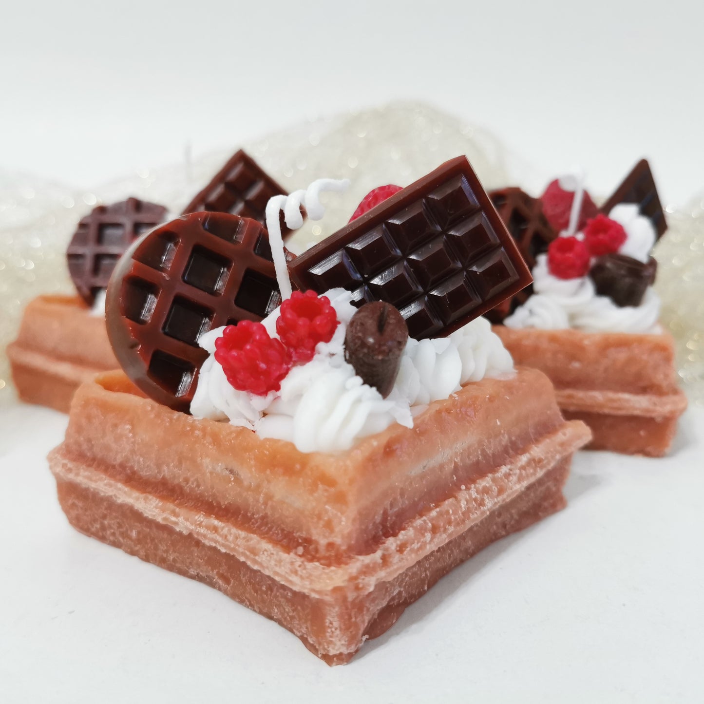 Crunchy cream waffle