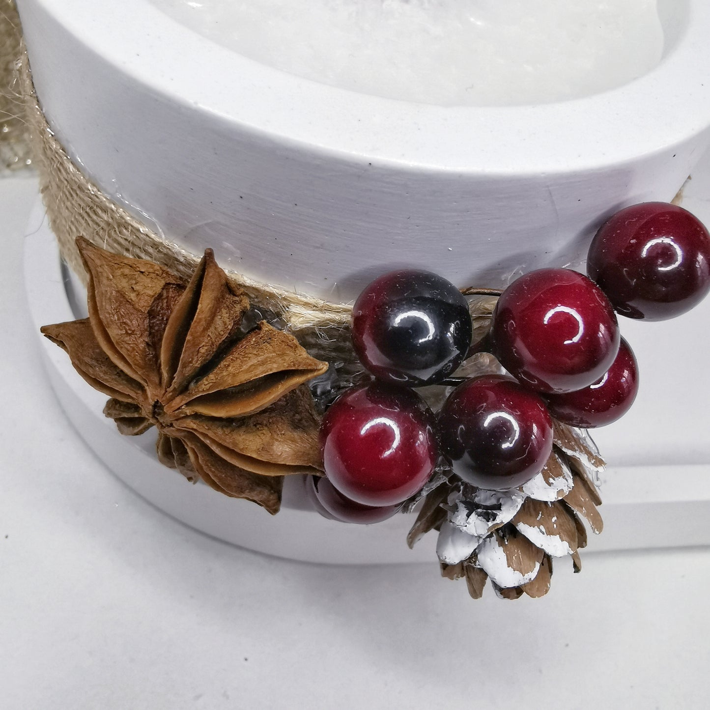 Kiss under the mistletoe