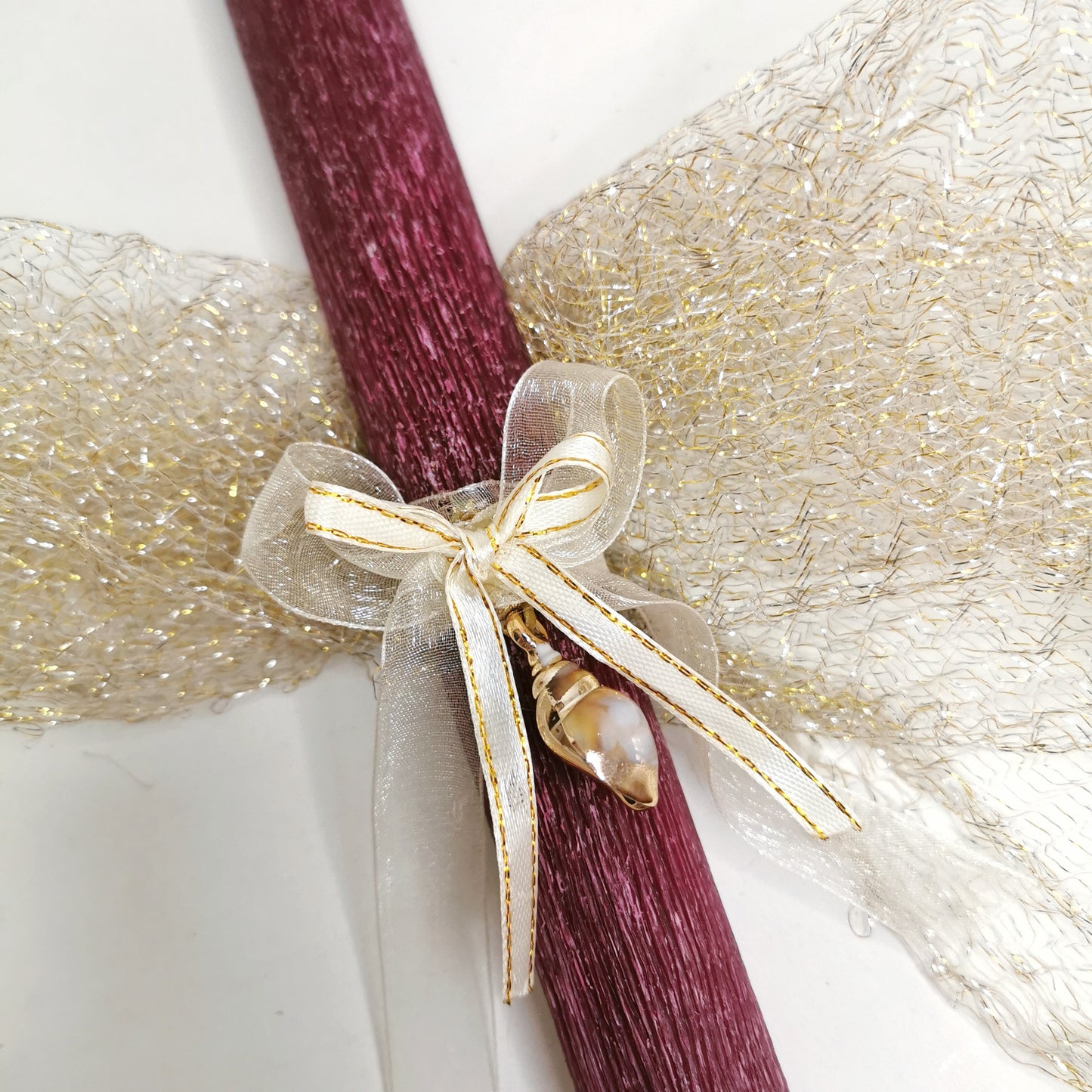 Burgundy in satin