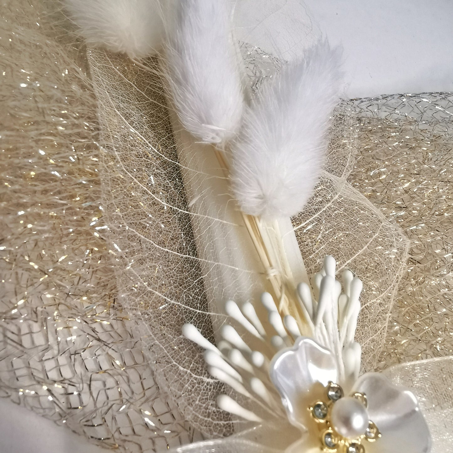 White and pearly