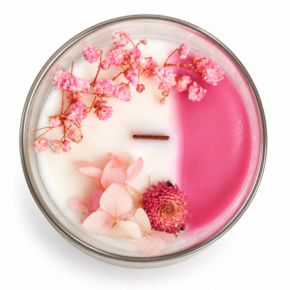 Blooming spring in pink