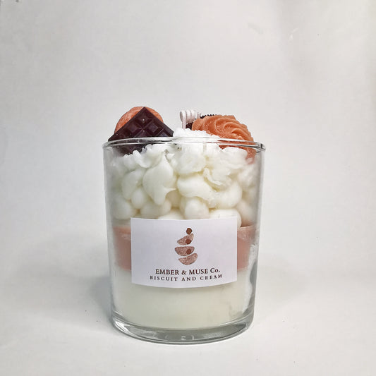 Biscuit and cream pudding