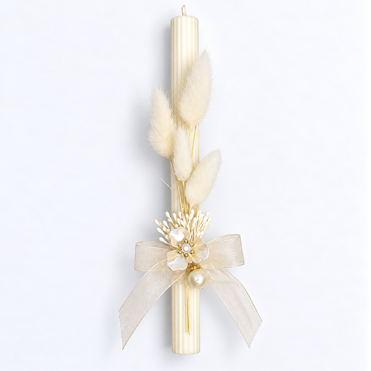 White and pearly