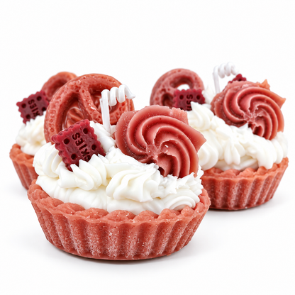 Biscuit fairy cupcake and cream