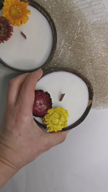 Tropical coconut bowl