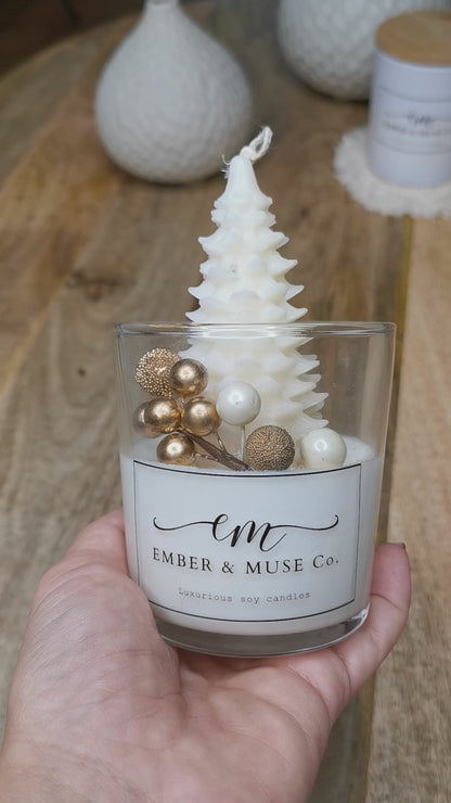 Gold under the christmas tree
