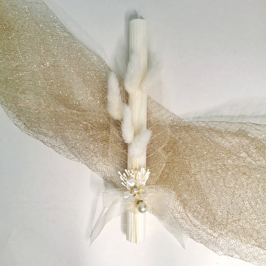 White and pearly